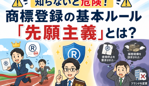 商標トラブルを防ぐには“先願主義”の理解が必須！失敗例も紹介